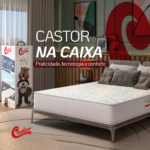 Castor na Caixa: um jeito diferente de comprar colch&atilde;o