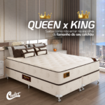 Queen ou king: qual o melhor tamanho de colch&atilde;o para o seu quarto?