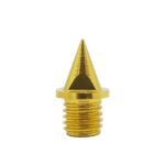 Gold Carbon Lite Spikes - Pyramid 6mm