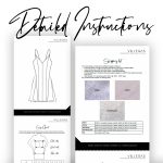 Nightlife Nectar Summer Dress | PDF Sewing Pattern