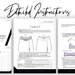 Cherry Crush Skirt Pattern | Summer Skirt | Long Skirt | PDF Sewing Pattern | incl. Video Tutorials | EU 34-46 | US 2-14