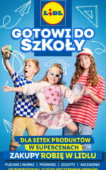 gazetka promocyjna lidl Gotowi do szkoły