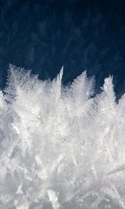 How to Make Homemade Ice Cream Without an Ice Cream Maker image 4 jpeg ice crystals blue background frosted fusions