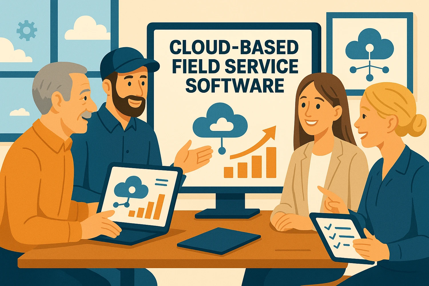 Crescita Intelligente con Software di Servizi Esterni Basato su Cloud