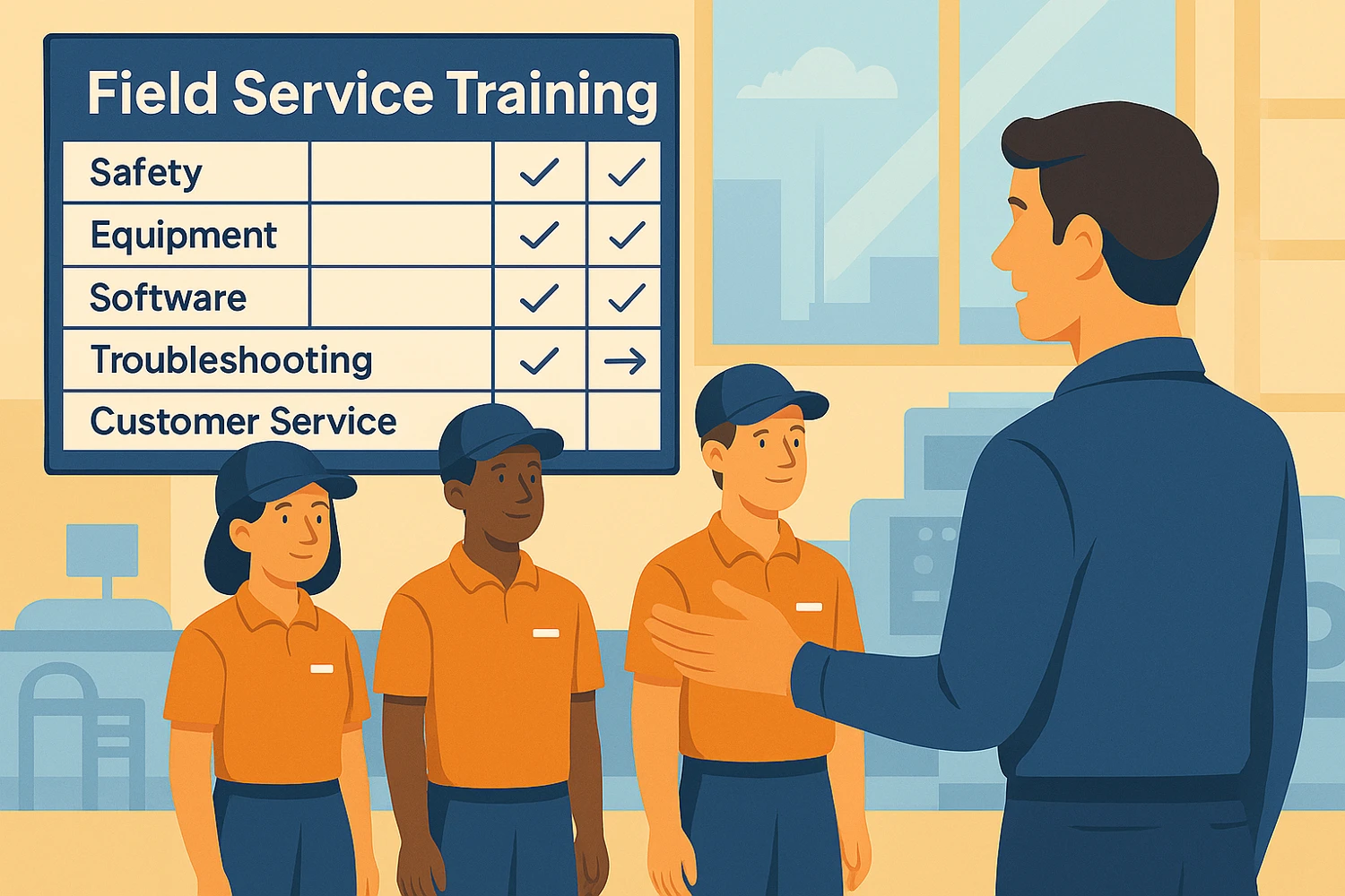 Smart Field Service Technician Training: Preparing Teams for the Digital Future