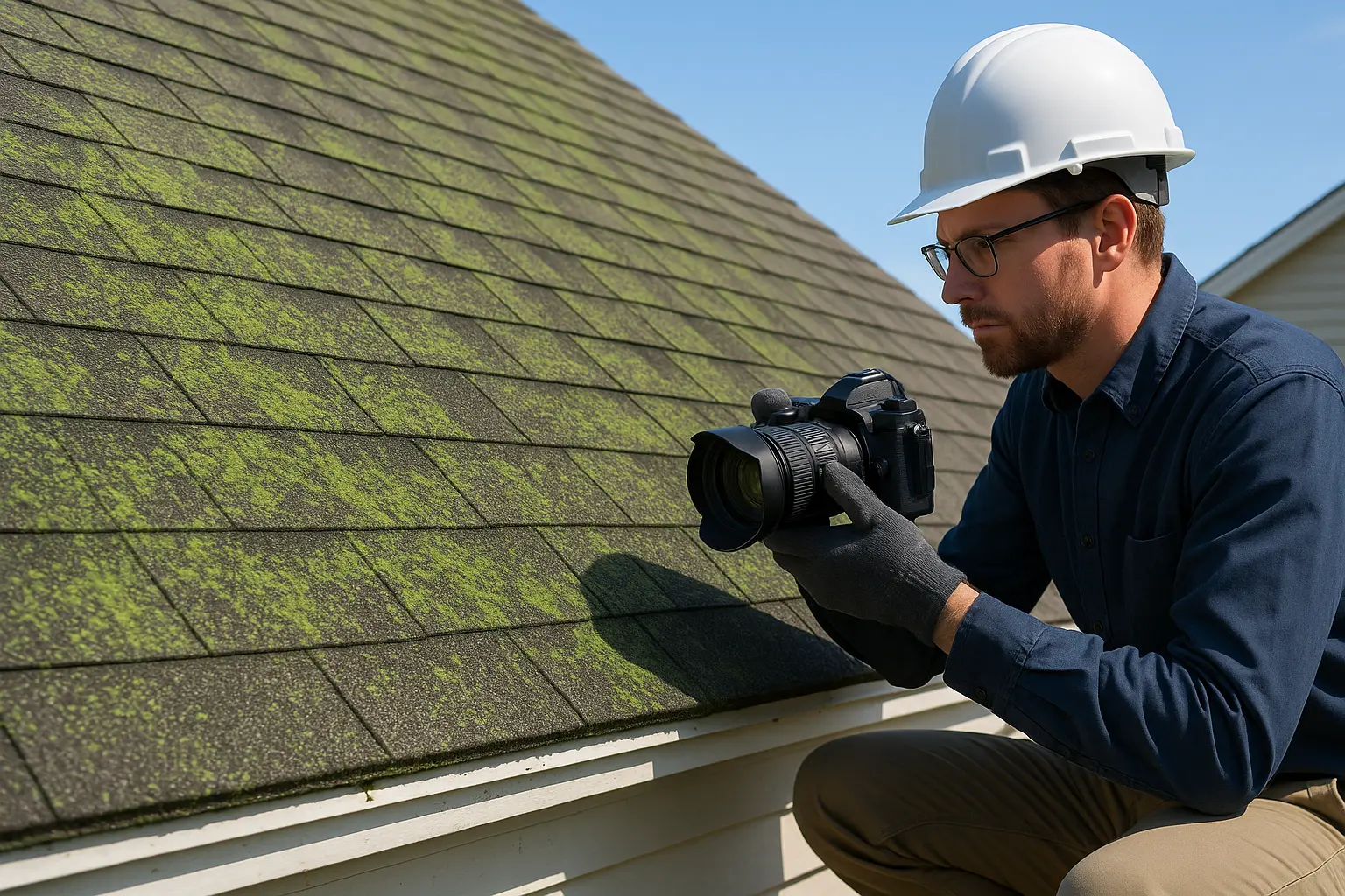Prevent Algae Growth: Identify Green Stains on Roofs