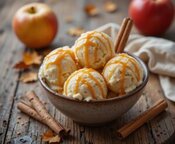 Why-Dont-We-See-Apple-Ice-Cream-And-Clever-Ways-To-Make-It-Work-image-6-Caramelised-apple-cinnamon-ice-cream-with-golden-caramel-drizzle-in-a-rustic-bowl-Frosted-Fusions