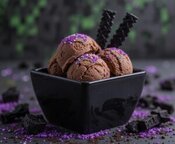 Enderman-Liquorice-Swirl-Ice-Cream-Image-5-dark-cocoa-ice-cream-with-purple-glitter-sauce-Minecraft-inspired-in-black-square-bowl-Frosted-Fusions Enderman-Liquorice-Swirl-Ice-Cream-Image-5-dark-cocoa-ice-cream-with-purple-glitter-sauce-Minecraft-inspired-in-black-square-bowl-Frosted-Fusions