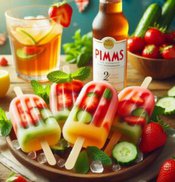 anyone-for-pimms-homemade-pimms-and-lemonade-ice-cream-image-8-pimms-and-lemonade-ice-lollies-garnished-with-cucumber-mint-and-strawberries-frosted-fusions