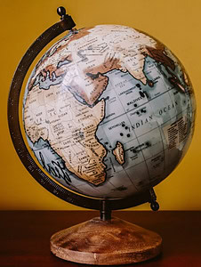 Which country invented ice cream umage 6 globe on a stand Frosted Fusions