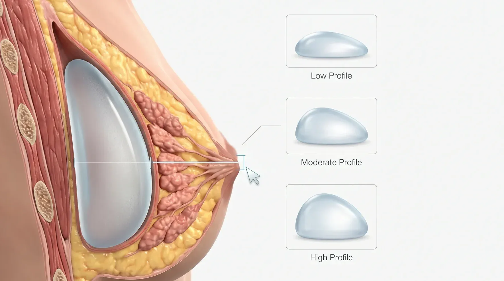 anatomik meme implant profilleri karşılaştırması