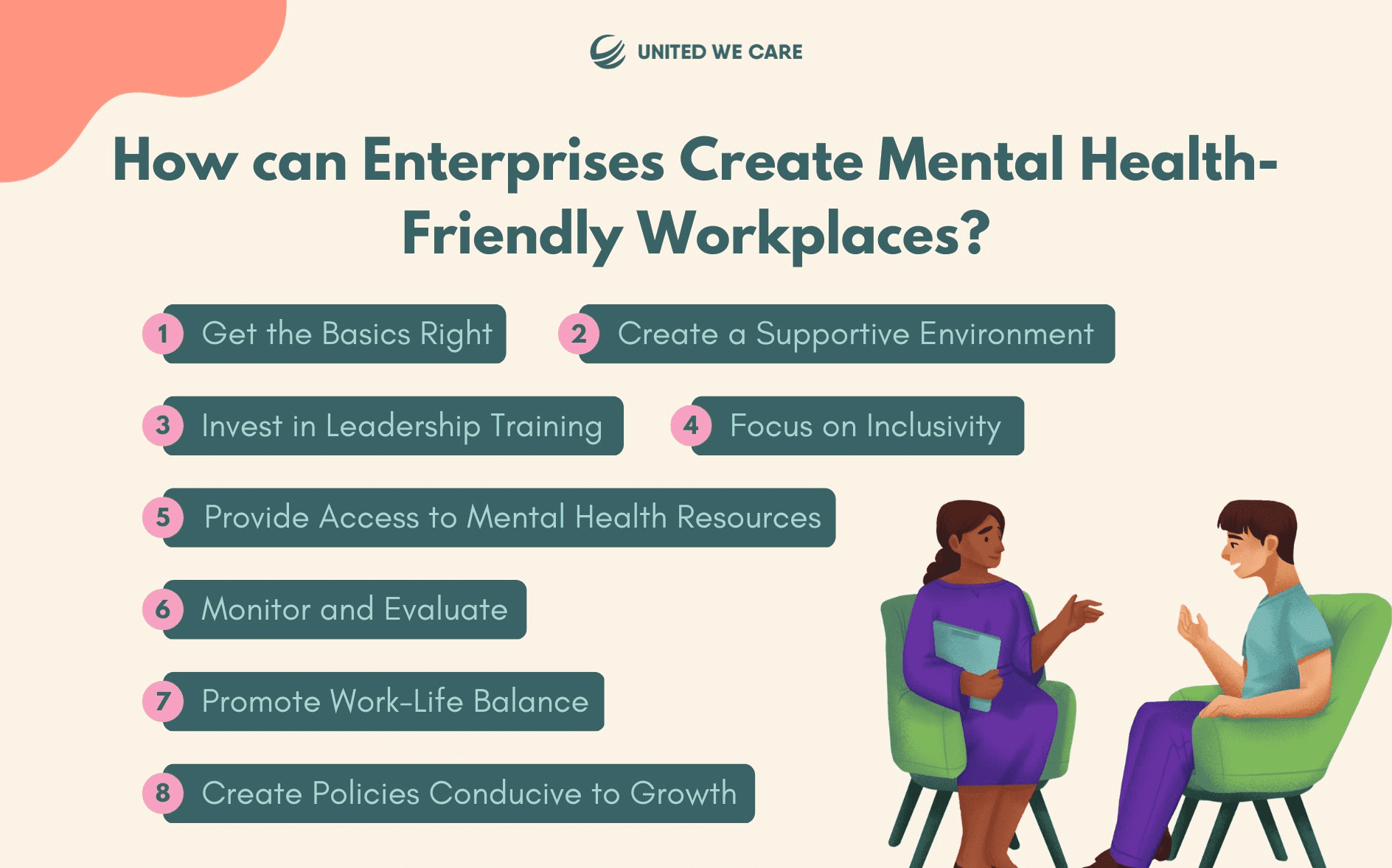 Un ambiente di lavoro favorevole alla salute mentale
