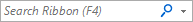2Search Ribbon MicroStation10 - MicroStation title bar