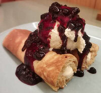 homemade-cherry-amaretto-ice-cream-image-2-cherry-compote-with-ice-cream-and-pancakes-frosted-fusions