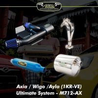 Perodua Axia / Toyota Wigo Facelift Stage 3 Silent Exhaust Package