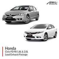 Honda Civic FD Civic FB 1.8L & 2.0L Loud Exhaust Package