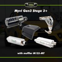 Myvi Gen 3 Stage 3 Plus Twin Sport Exhaust Upgrade Package