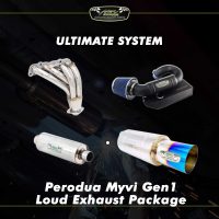 Perodua Myvi Gen 1 Ultimate System - Loud Exhaust Upgrade