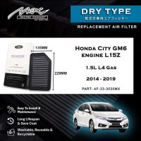 33-3030MX Performance Drop-in Air Filter for Honda City GM6 engine L15Z 1.5L L4 Gas 2014-2019