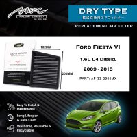 33-2955MX Performance Drop-in Air Filter for Ford Fiesta VI 1.6L L4 Diesel 2009 to 2015