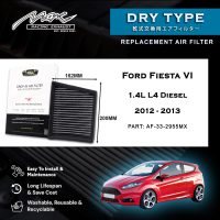 33-2955MX Performance Drop-in Air Filter for Ford Fiesta VI 1.4L L4 Diesel 2012 to 2013