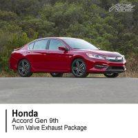 Honda Accord Gen 9th Twin Valve Exhaust Package