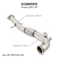 Downpipe Proton S70 Max Racing Exhaust No Engine Check Light Problem
