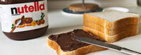 A Quick N Easy Homemade Nutella Ice Cream Recipe image 1 jar of nutella with slices of white bread being spread with nutella frosted fusions