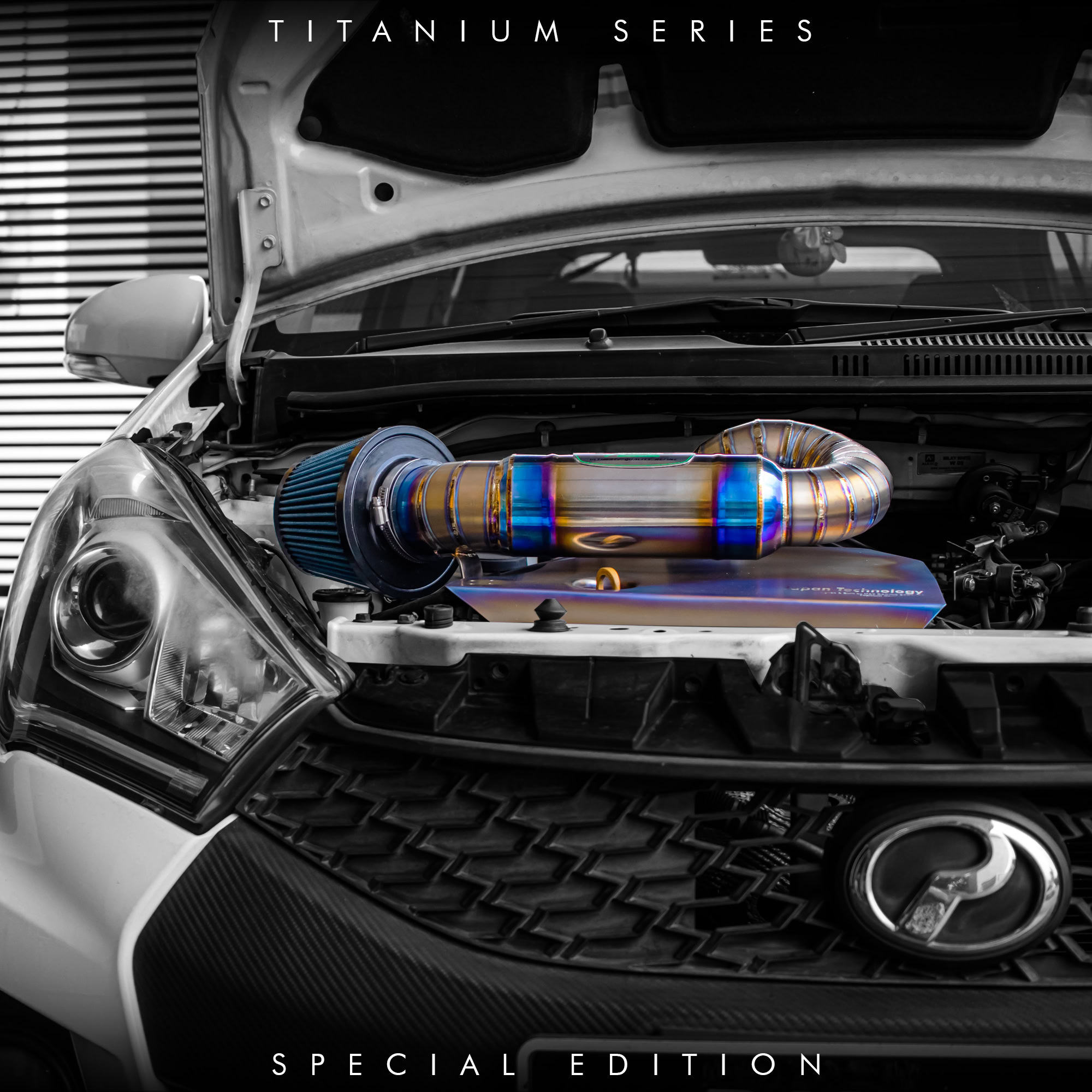 Perodua Myvi Icon Lagi Best Max Rcaing Exhaust MK2 Intake System Titanium Series 7