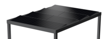 photovoltaic pergola version 4x2