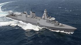 Hamworthy to provide 235 pumps for new Royal Navy frigates A type 31 frigate. Image copyright Babcock International Group.
