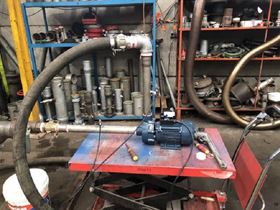 NFT pumps pass German university testing The report stated that the efficiency of the pump was around 75% and the hydraulic efficiency of the wet end was around 71%. (Image: NFT)