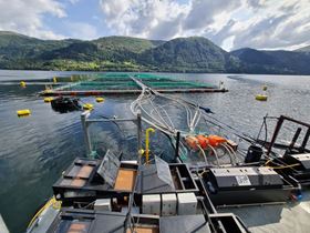 Alfa Laval adds to aquaculture portfolio A LiftUP sludge collection system. Image courtesy LiftUP.