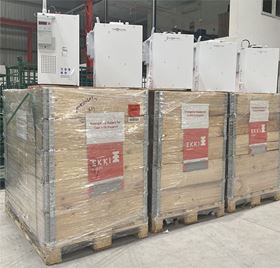 EKKI Pumps and German partners fight Covid-19 in India The shipment of ventilators.