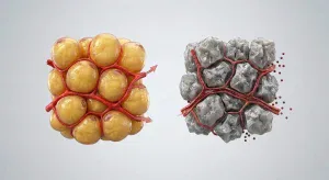 3d anatomical render bbl nicotine fat graft death mechanism