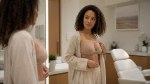 post breastfeeding breast implant consultation