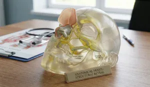 anatomical model nasal structure reveal