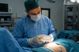 breast implant surgery day