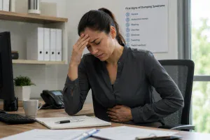 first signs of dumping syndrome