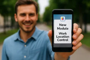 Controle de Local de Trabalho para gerenciar funcionários de campo