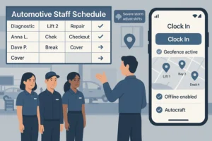 5 Soluções Práticas para Escala de Funcionários Automotivos em Operações Modernas — Por que Shifton é a Escolha Certa