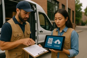 Cloud Field Service Management: Warum Unternehmen sich von Papierkram entfernen