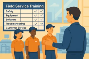 Smart Field Service Technician Training: Preparing Teams for the Digital Future