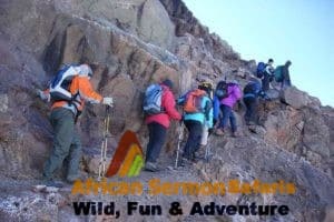 Mount Kenya climbing and Mt Kenya hiking routes