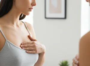 breast area
