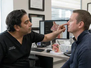 rhinoplasty consultation