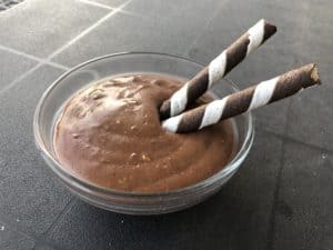 A decadent chocolate smoothie, a popular Polish dish.