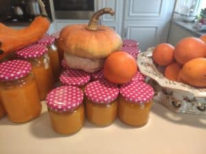 Orange and pumpkin jam.