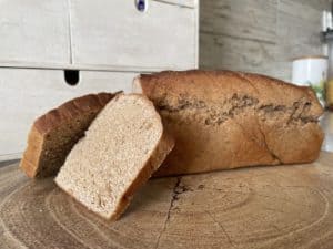 Homemade Polish spelt bread.