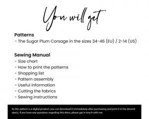Bustier Dress Sewing Pattern | Sugar Plum